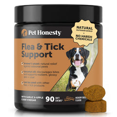 Pet Honesty empaque frontal mostrando diseño y ventaja natural