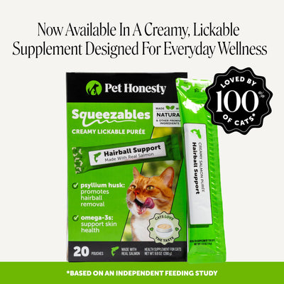 Pet Honesty supplement facts zoom showing guaranteed analysis and directions