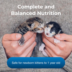 PetAg KMR preparación con biberón para alimentar gatitos de semanas