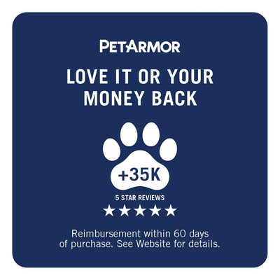 PetArmor CAPACTION lifestyle image of relaxed cat demonstrating fast relief