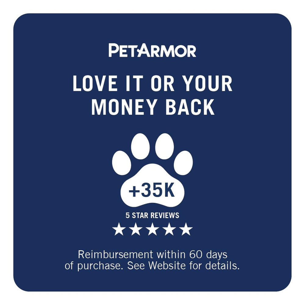 PetArmor six individual tubes laid out for six months coverage