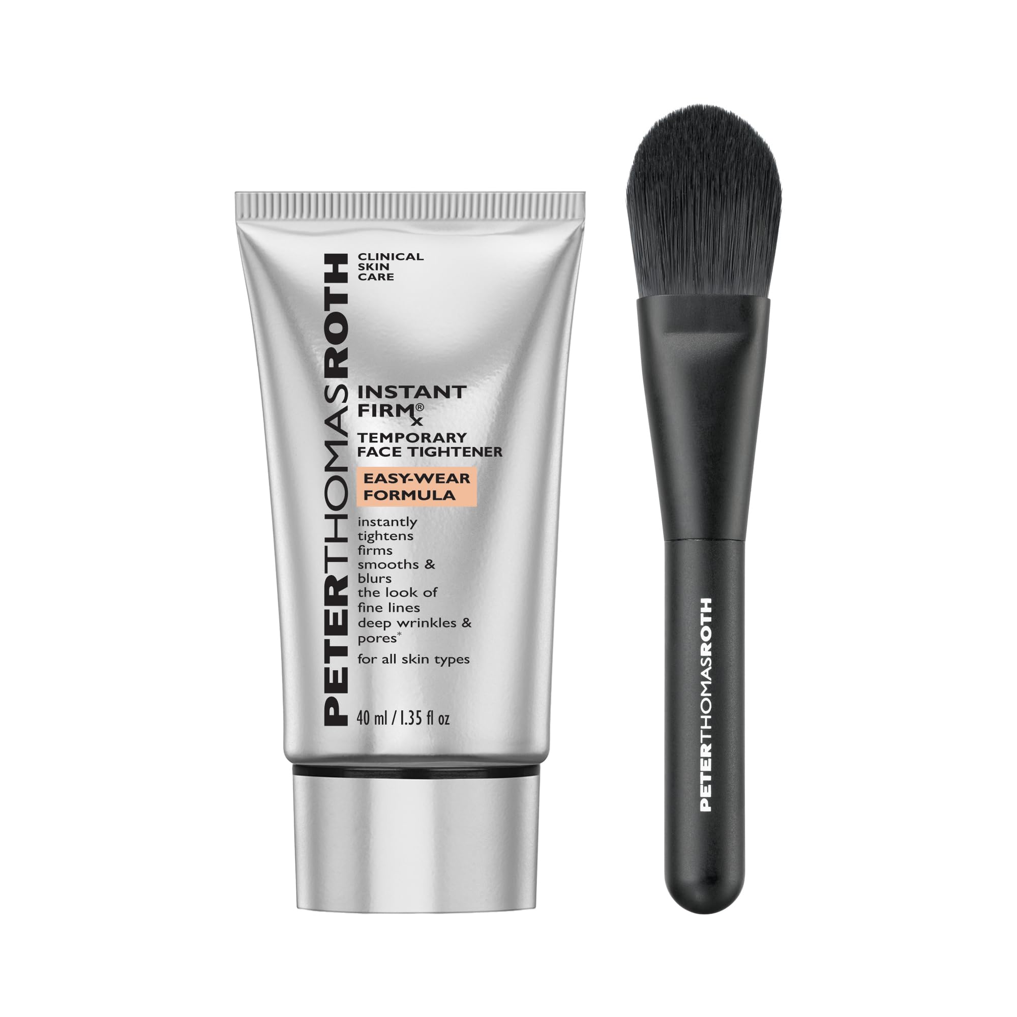Peter Thomas Roth empaque frontal que muestra el producto y facilidad de uso
