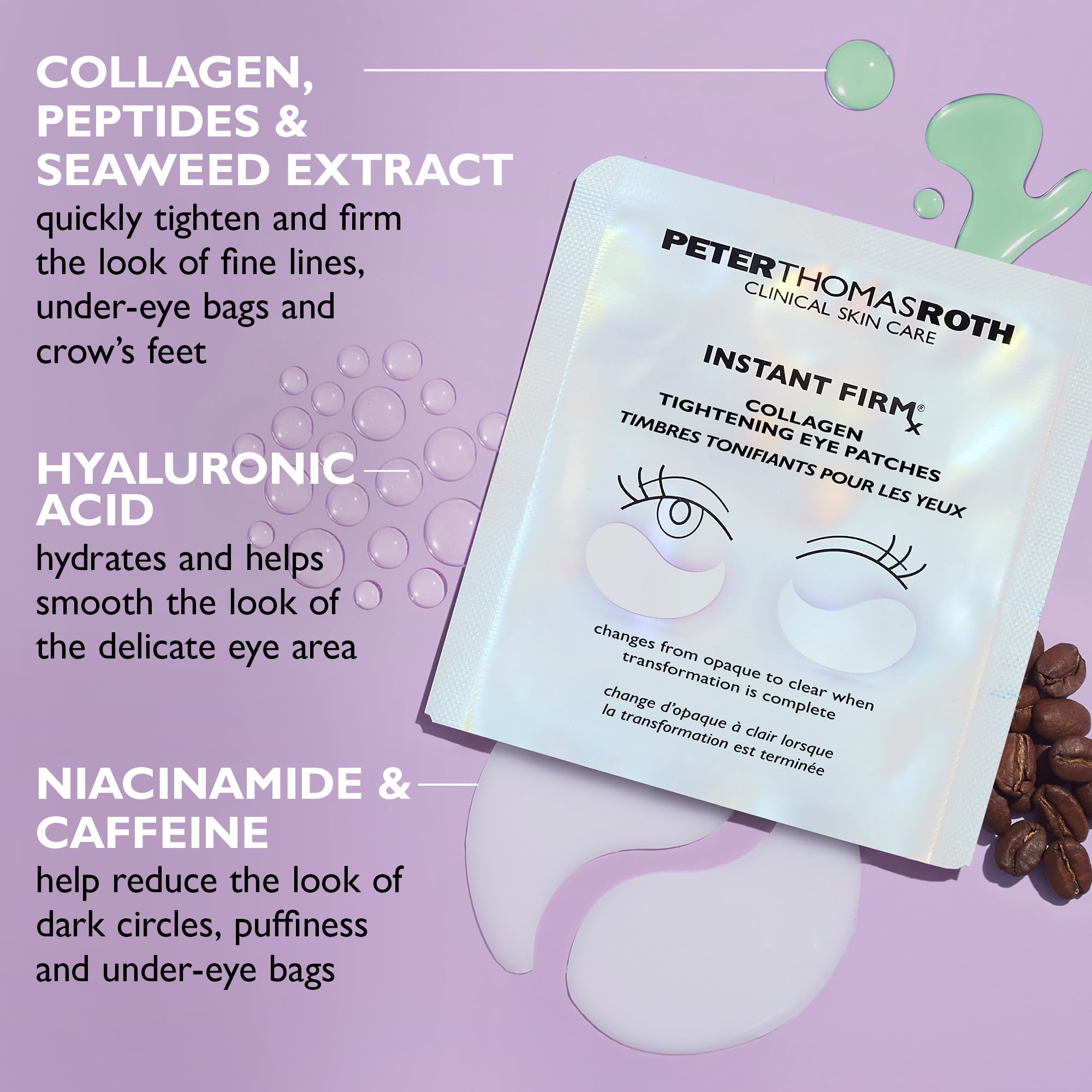 Peter Thomas Roth ingredientes con colágeno para efecto reafirmante visible