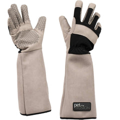 PetFusion front view of glove showing full design and protective cuff
