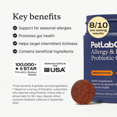 PetLab Co. close-up of soft chew texture highlighting easy-to-give form