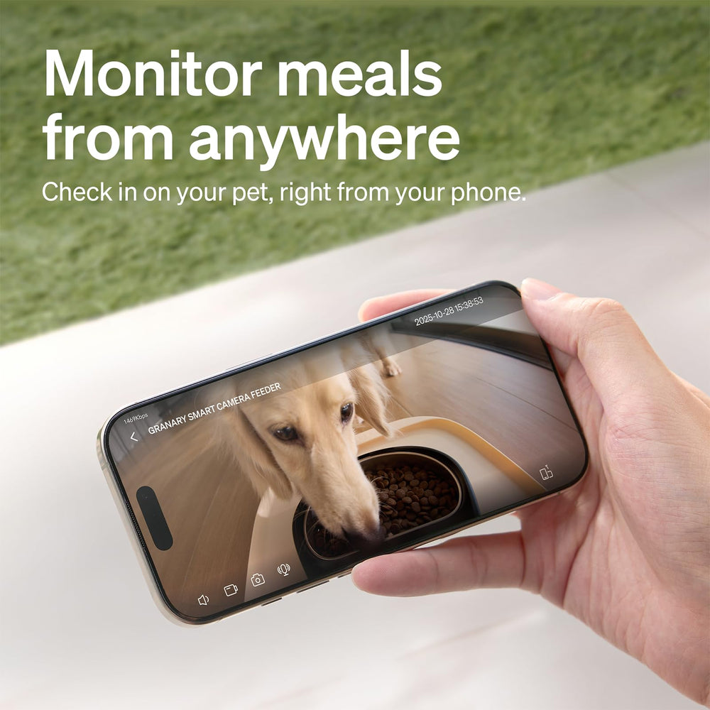 PETLIBRO detached hopper and tray for easy cleaning and safe handling