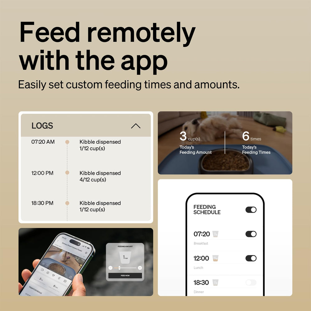 PETLIBRO two-way audio demo with owner speaking to calm pet remotely