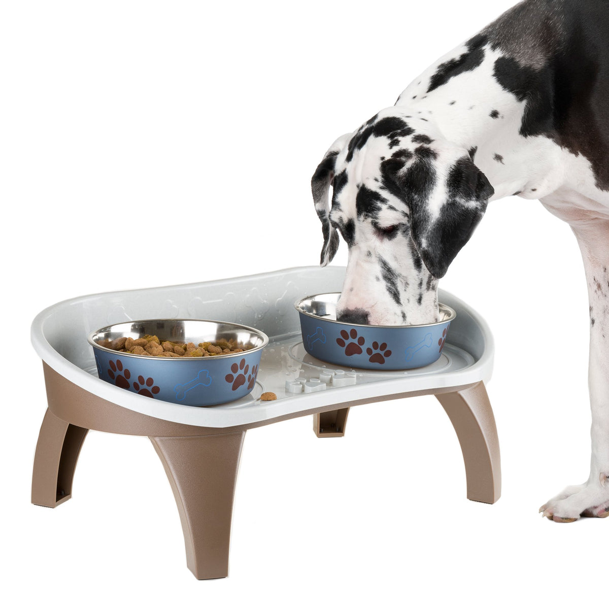 PETMAKER vista frontal de la bandeja elevadora mostrando su forma y colores