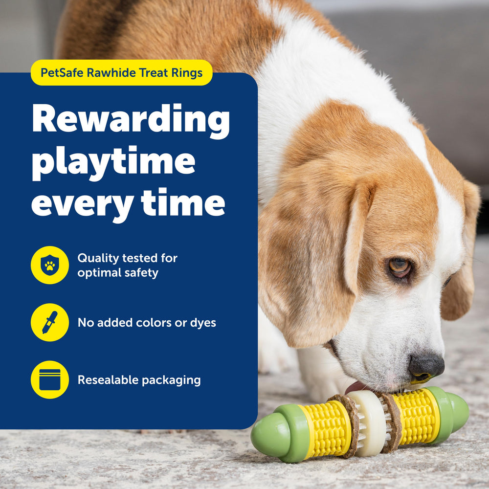 PetSafe detalle de textura de anillo que facilita masticación prolongada