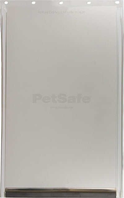 PetSafe large flap front view showing full opening and benefit of easy access