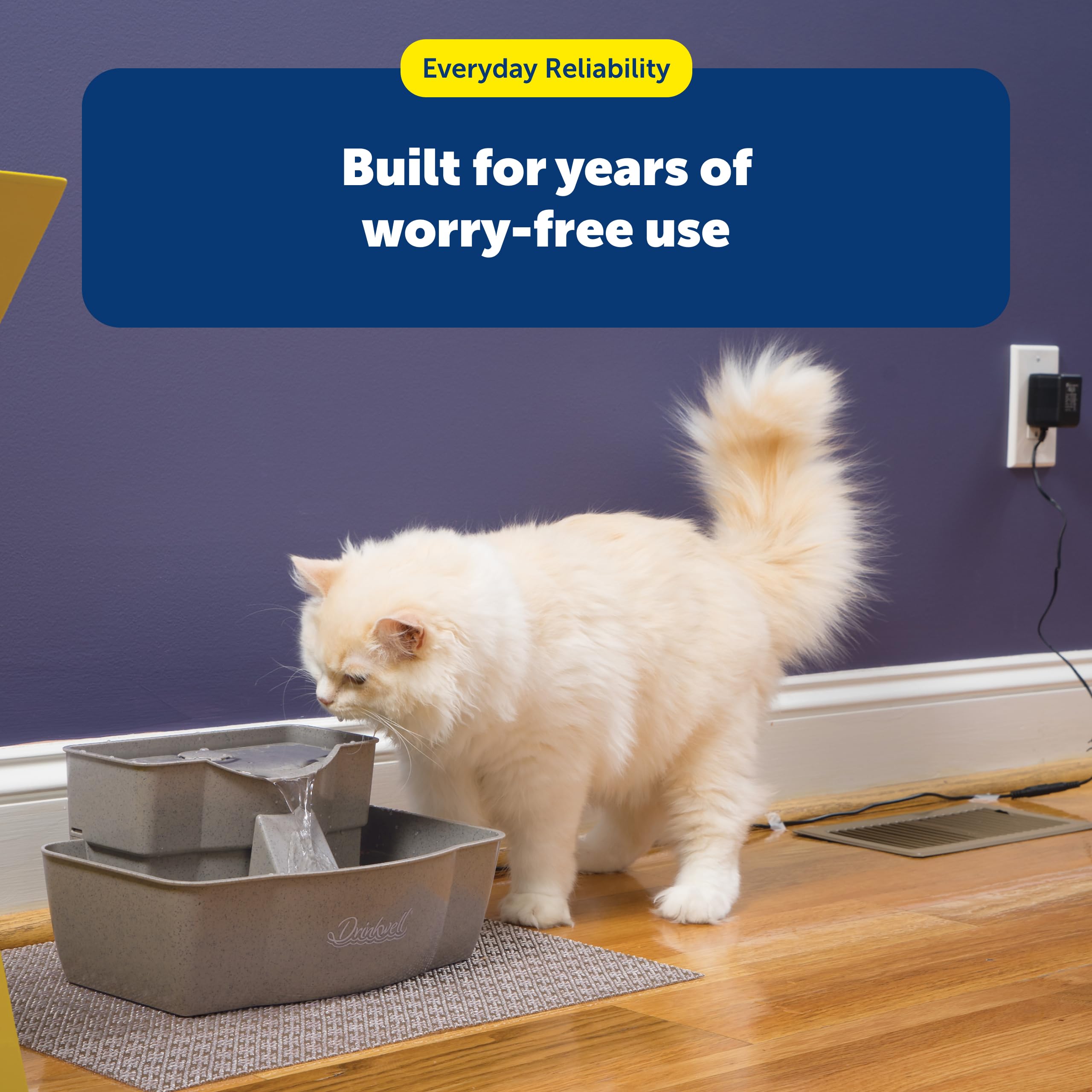 PetSafe pump label and connector detail ensuring correct compatibility benefit