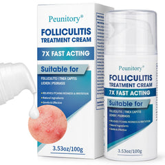 Peunitory tubo frontal mostrando la crema y beneficio alivio localizado