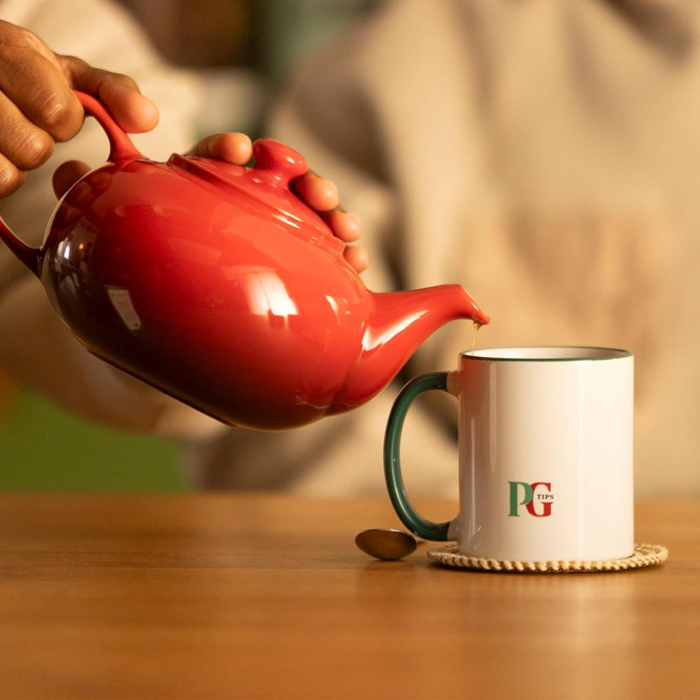 PG Tips en cocina mostrando estilo de vida y disponibilidad diaria