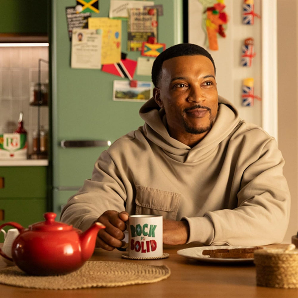 PG Tips etiqueta e ingredientes destacando mezcla en Reino Unido