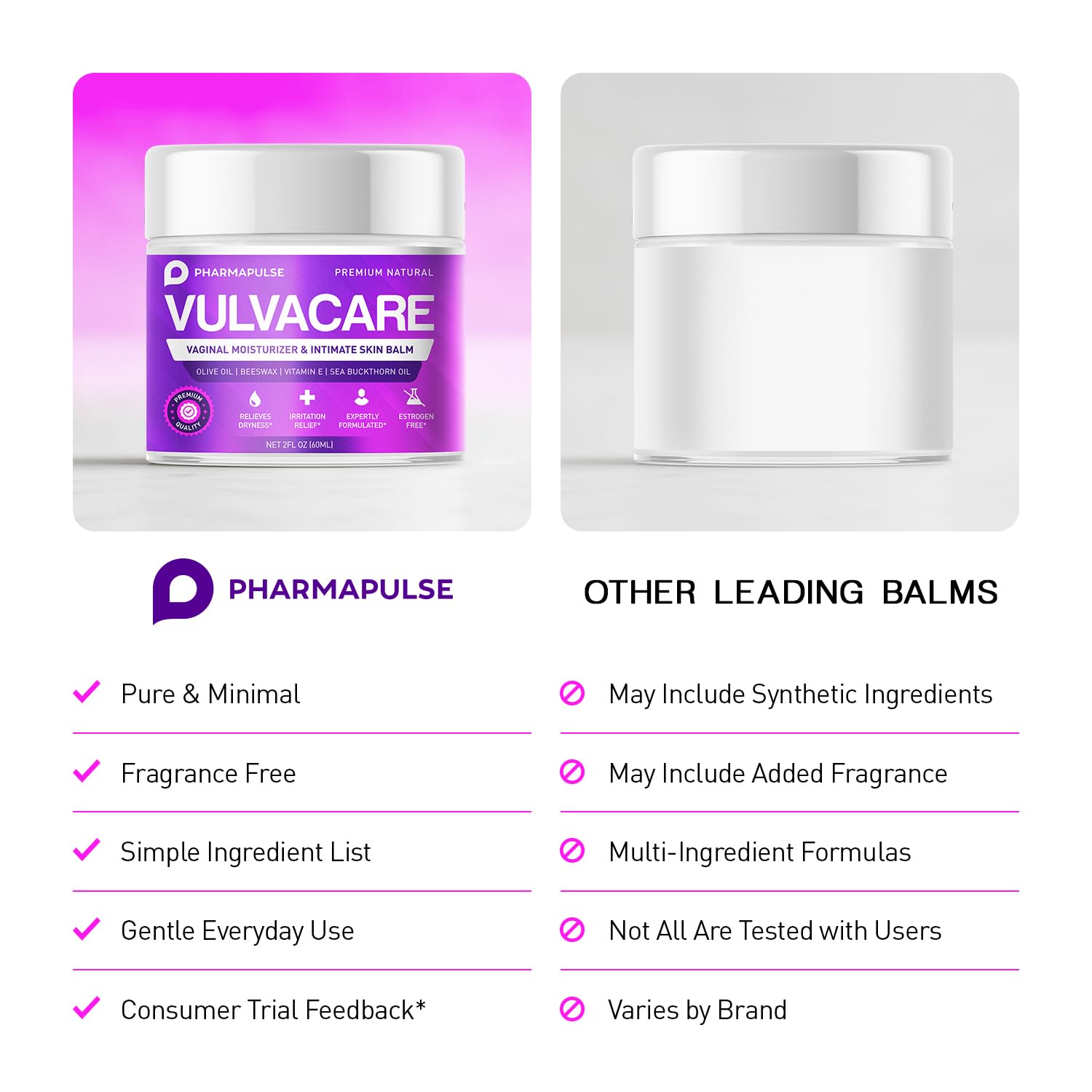 Pharmapulse envase abierto con crema visible para aplicación tópica segura
