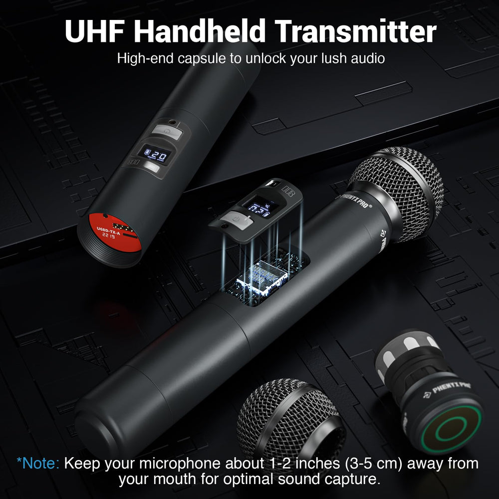 Phenyx Pro antennas and included accessories laid flat for quick out-of-box setup and connectivity