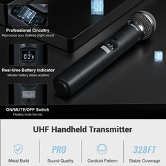 Phenyx Pro microphone grille close-up showing replaceable head design for extended lifespan