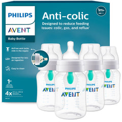 Philips Avent pack frontal de cuatro biberones, opción anti-cólicos
