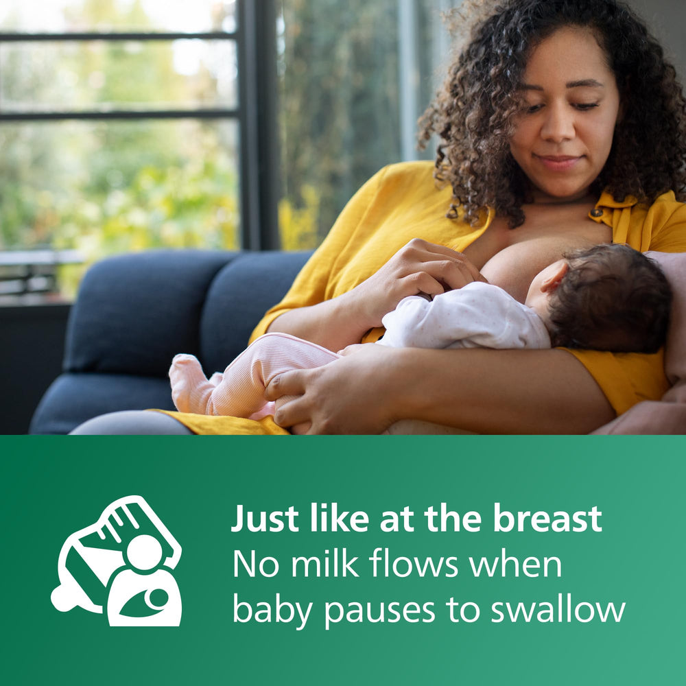 Philips Avent cuello ancho mientras se rellena para limpieza rápida