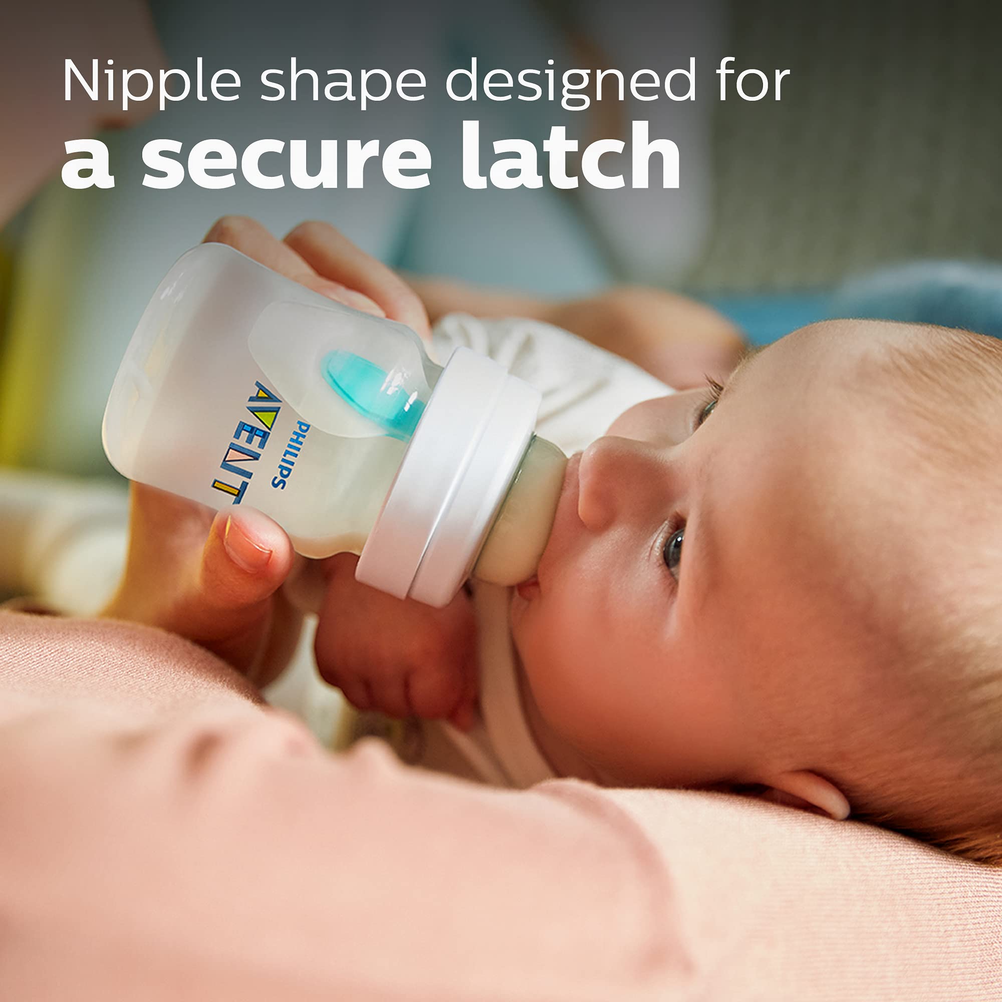 Philips Avent pack de cuatro biberones 4 oz ideal para rotación y reposición