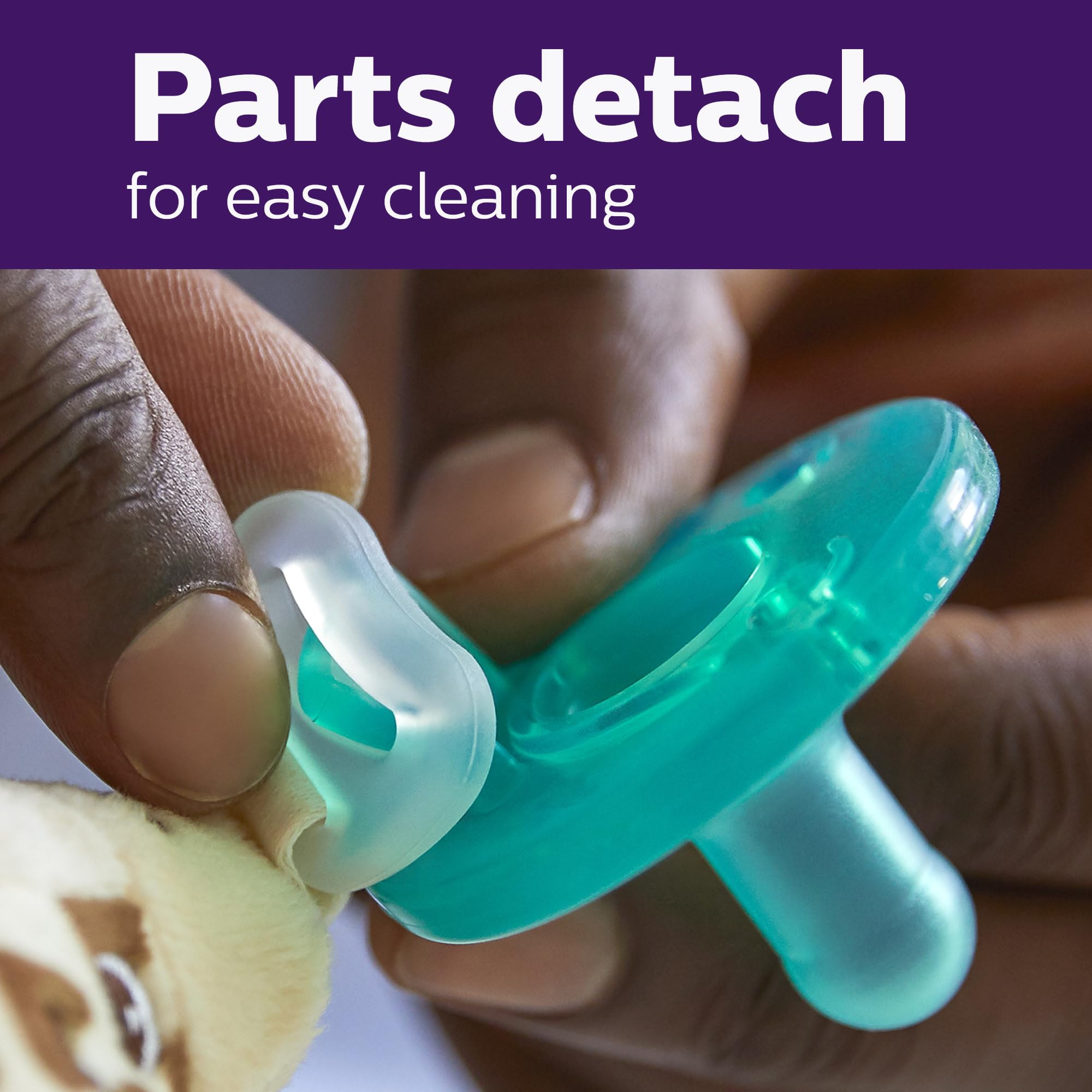 Philips Avent conjunto desmontado para limpieza rápida y esterilización efectiva