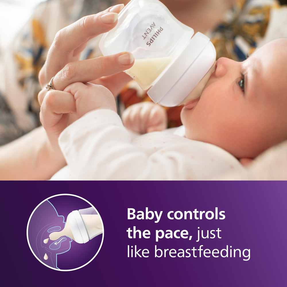 Philips Avent primer plano de tetina Natural, tacto suave y realista