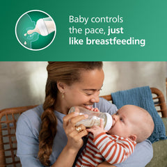 Philips Avent detalle de la tetina Natural Response que facilita el agarre