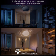 Philips Hue Bridge Pro top detail with venting and premium build benefit