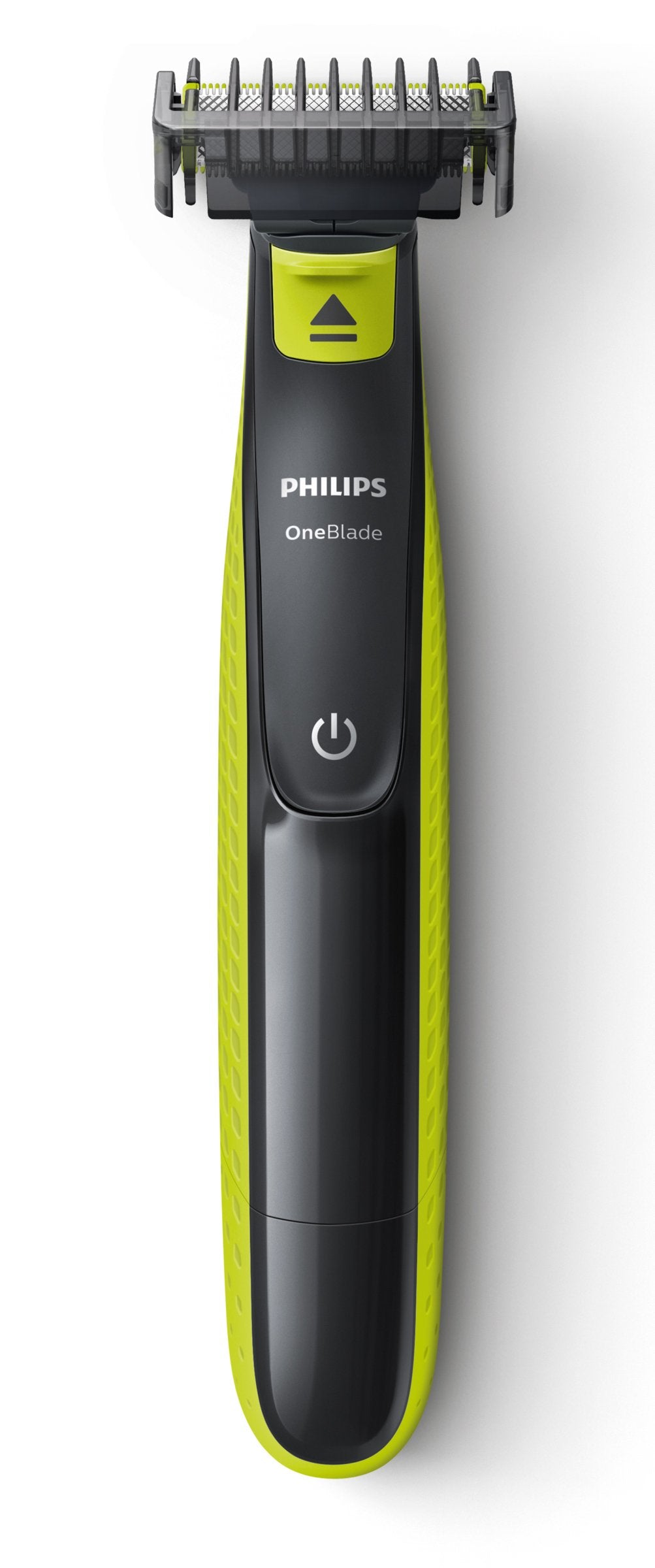 Philips OneBlade QP2520 cuchilla Dual Cut en primer plano para corte eficaz
