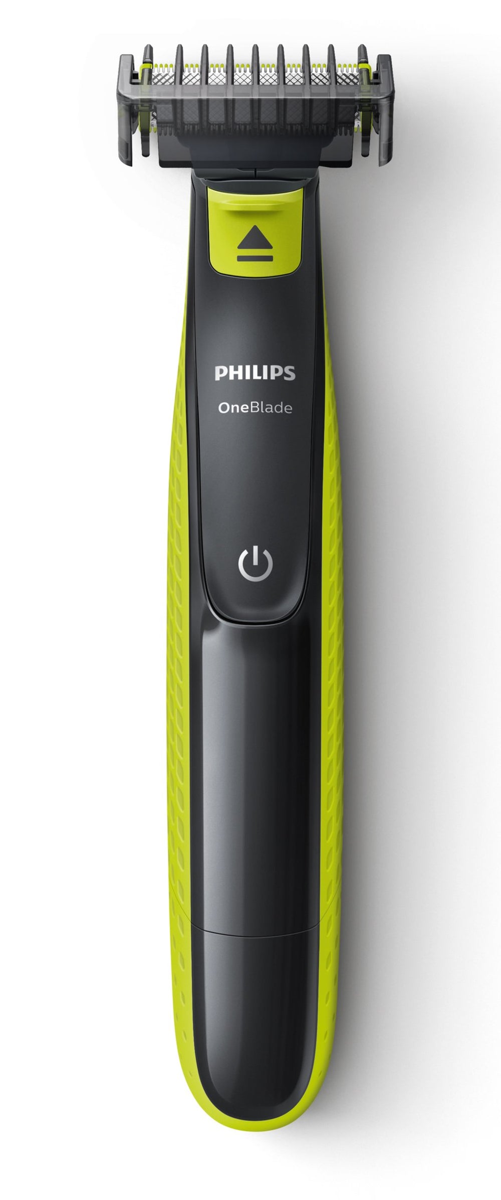 Philips OneBlade QP2520 cuchilla Dual Cut en primer plano para corte eficaz