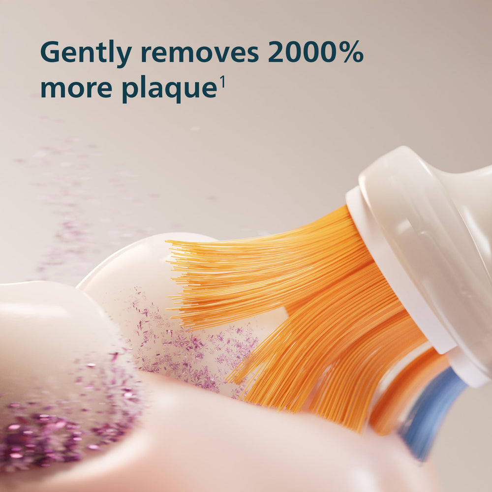 Philips Sonicare 7300 mode buttons and intensity display for personalized brushing control