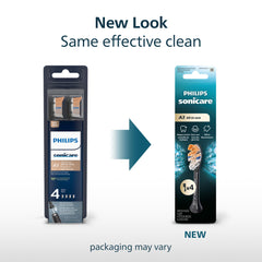 Philips Sonicare A3 primer plano de las cerdas multiángulo para mayor eliminación de manchas