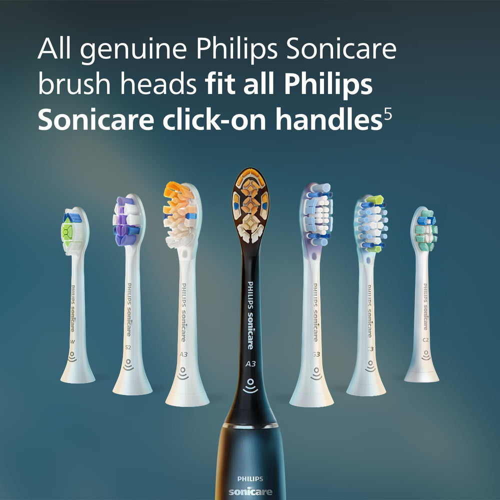 Philips Sonicare detalle de las cerdas densas para limpieza profunda