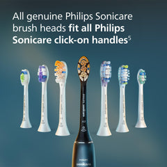 Philips Sonicare detalle de las cerdas densas para limpieza profunda