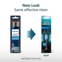 Philips Sonicare detalle de filamentos centrales densos que pulen manchas y eliminan placa