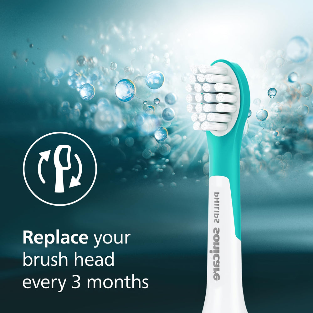 Philips Sonicare dos cabezales dispuestos, suministro de seis meses