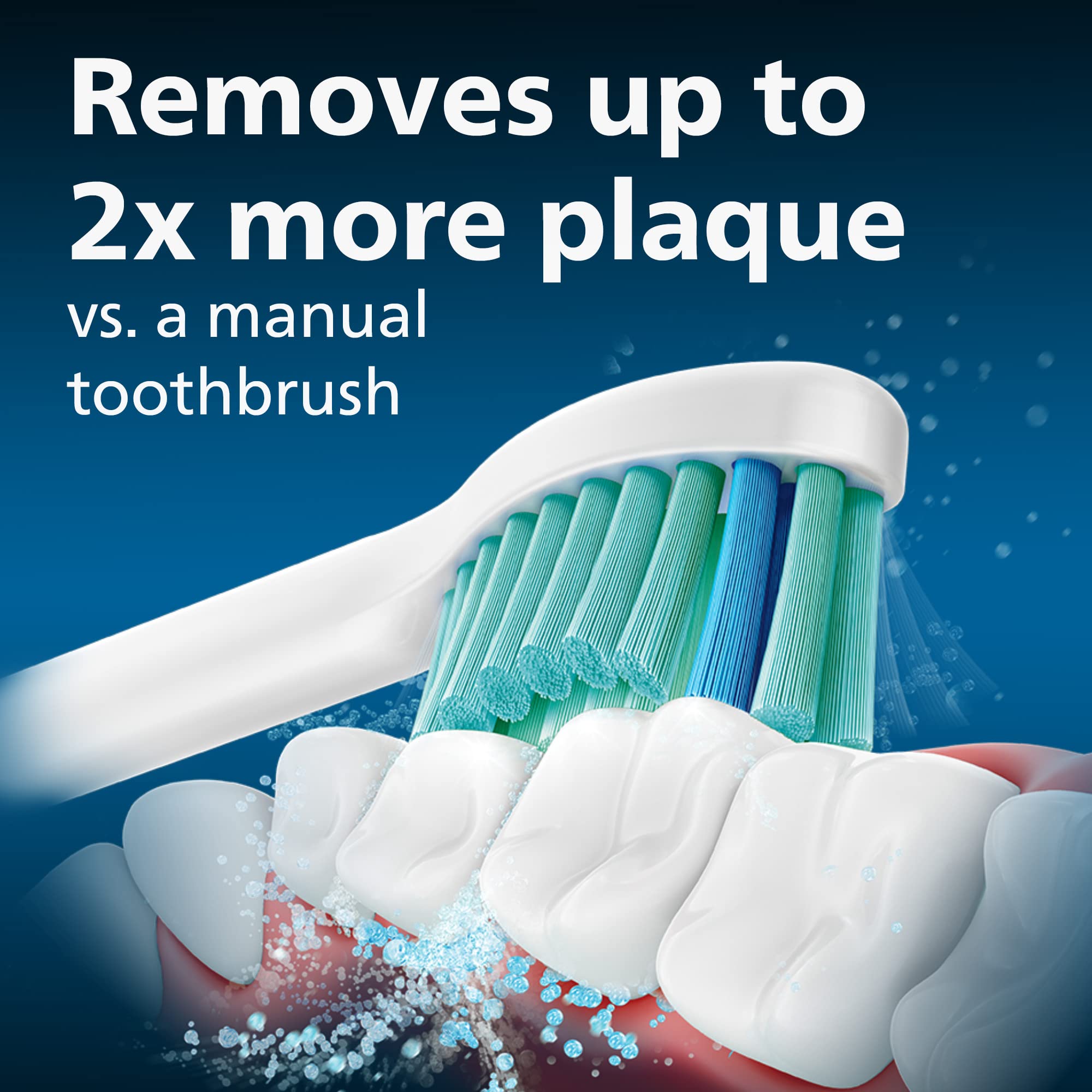 Philips Sonicare cuello angulado para mejor acceso a molares y zonas difíciles