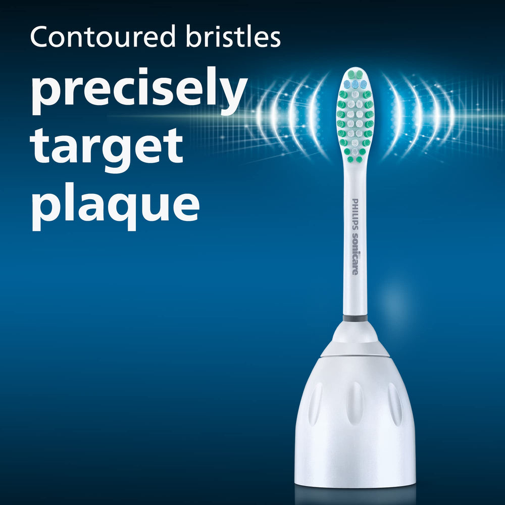 Philips Sonicare cabezal montado en mango en uso, movimiento sónico eficiente