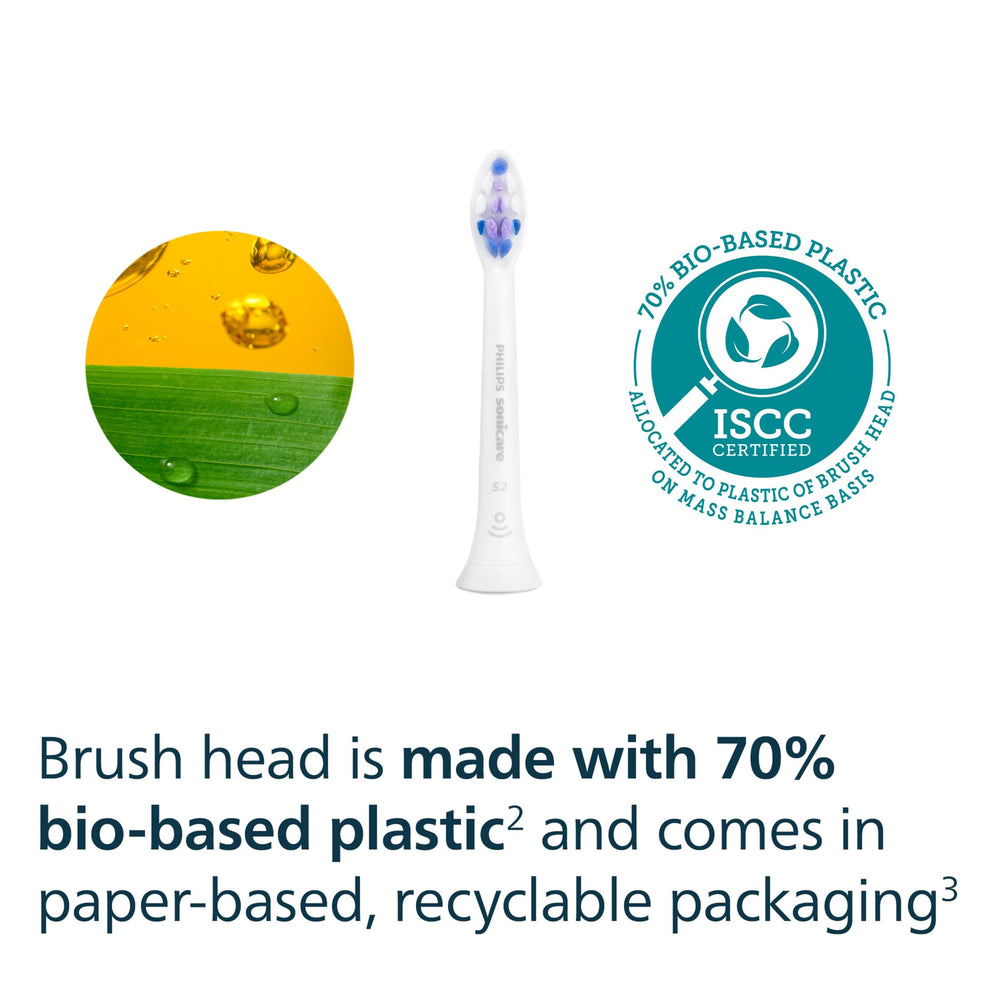 Philips Sonicare textura de cerdas cerca mostrando densidad y suavidad