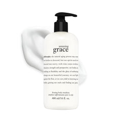 philosophy front packaging showing 16 fl oz bottle and label benefit
