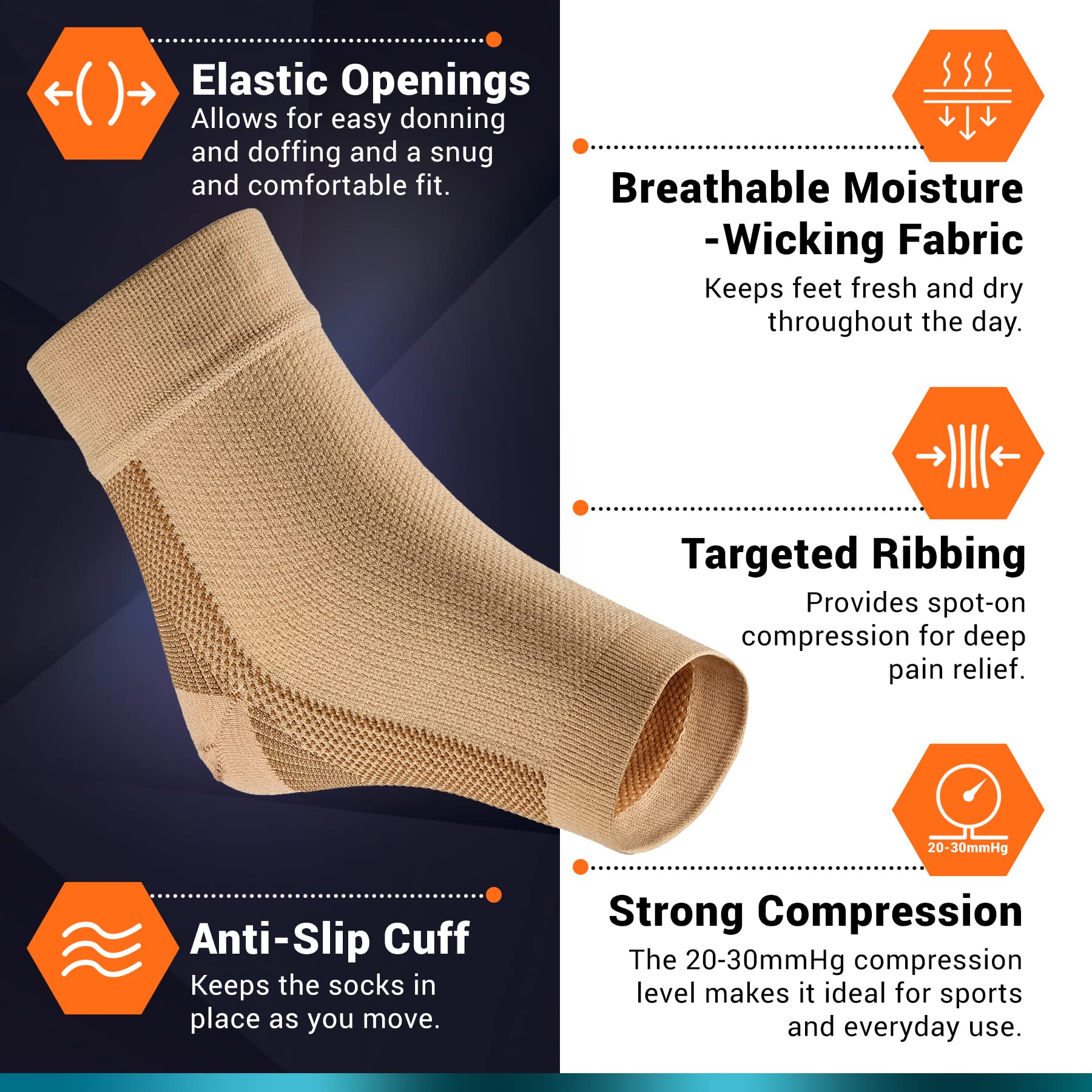 PhysFlex empaque y etiqueta con instrucciones claras de uso