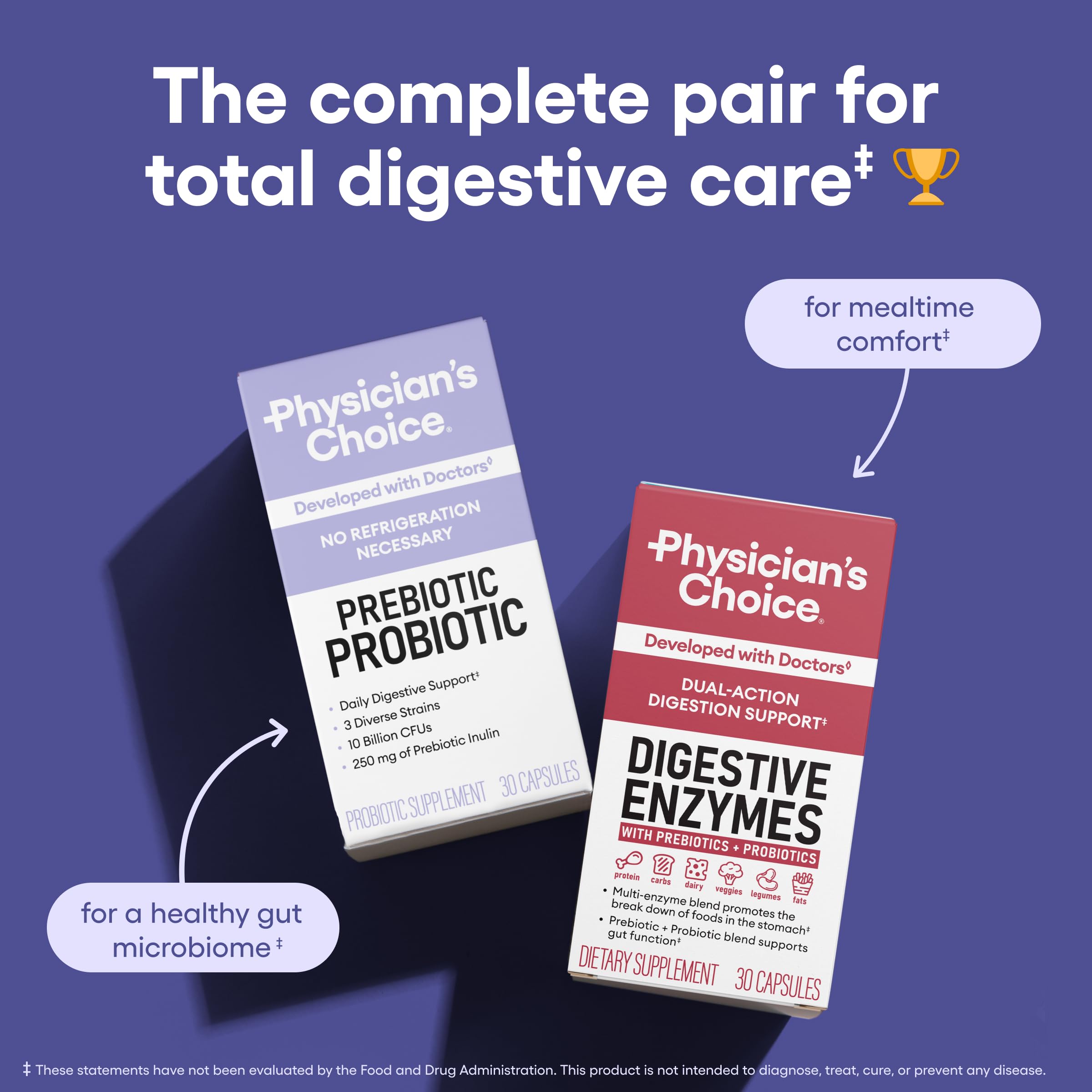 Physician's CHOICE en cocina lifestyle transmitiendo rutina diaria y bienestar