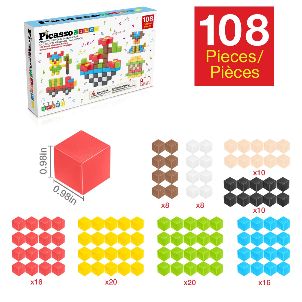 PicassoTiles cubo en mano de niño, facilidad de agarre y manipulación