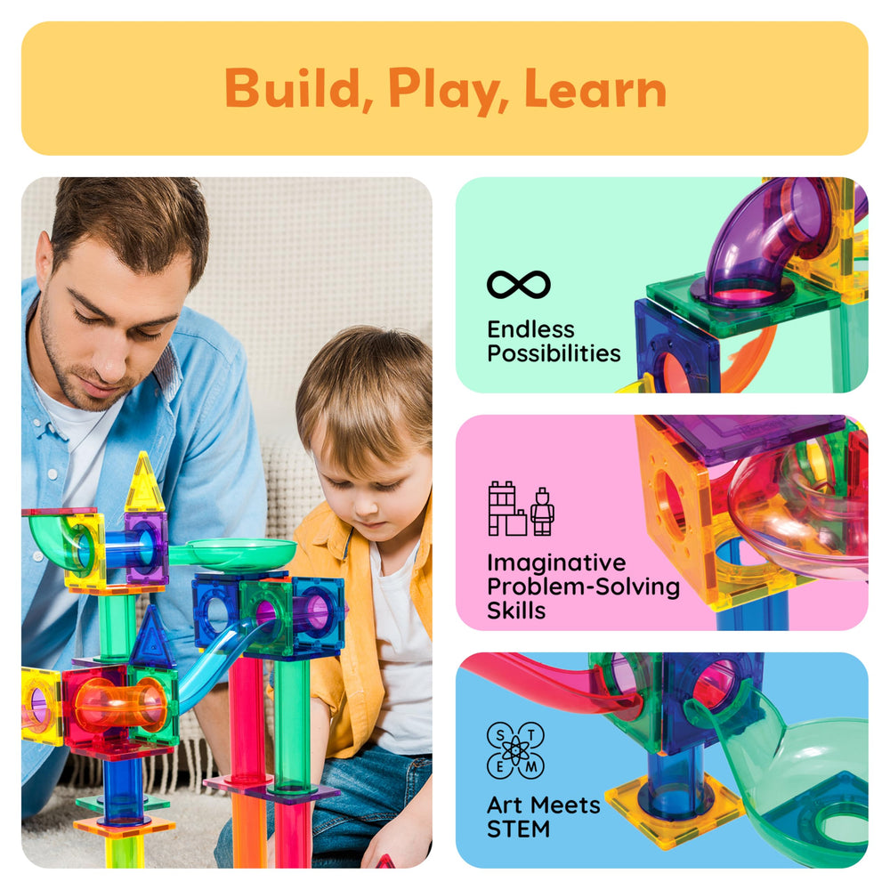 PicassoTiles primer plano de embudo que muestra diseño resistente y seguro
