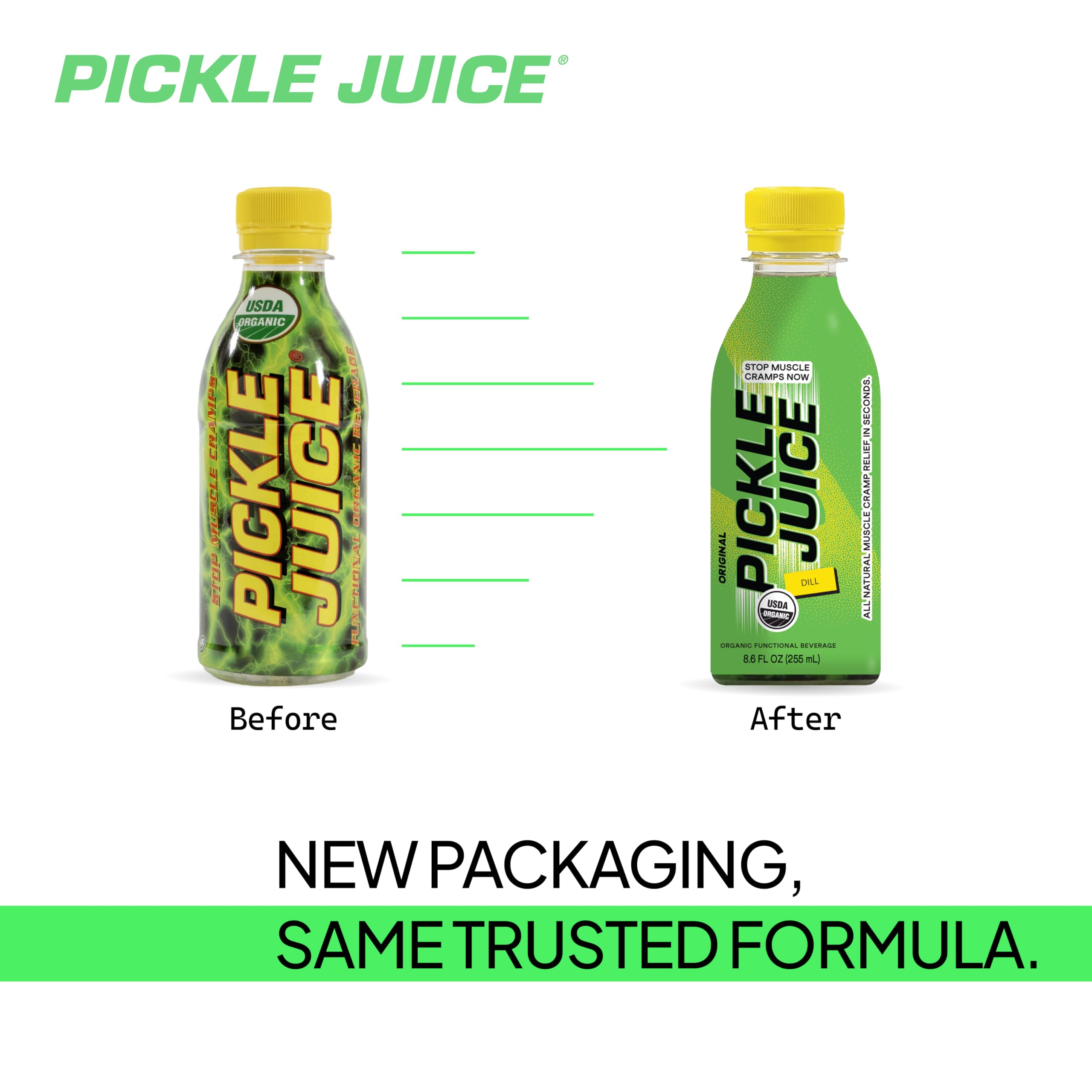 Pickle Juice en gimnasio usado entre series para continuidad de actividad