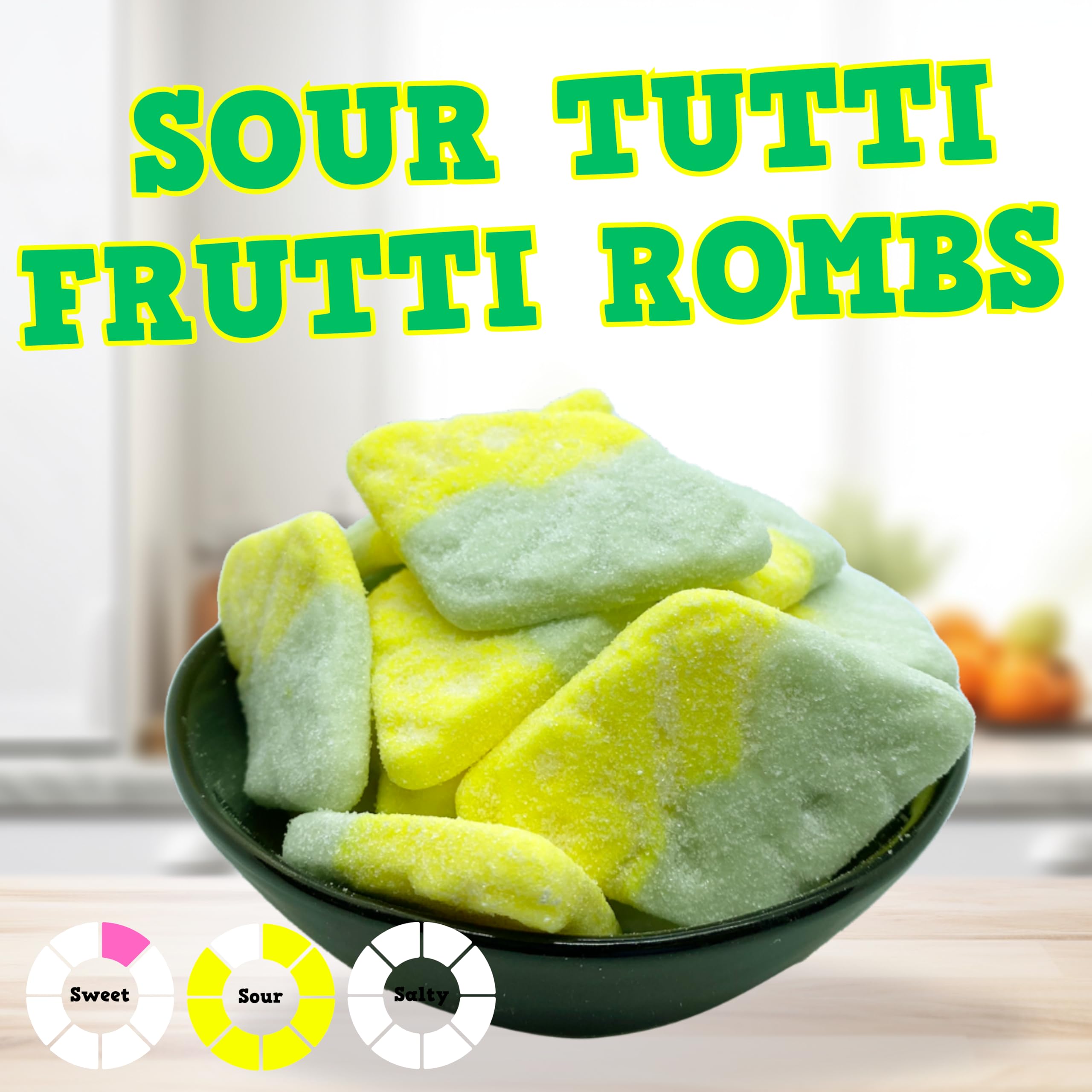 Pickmix Candy Sweden etiqueta de ingredientes sin gelatina