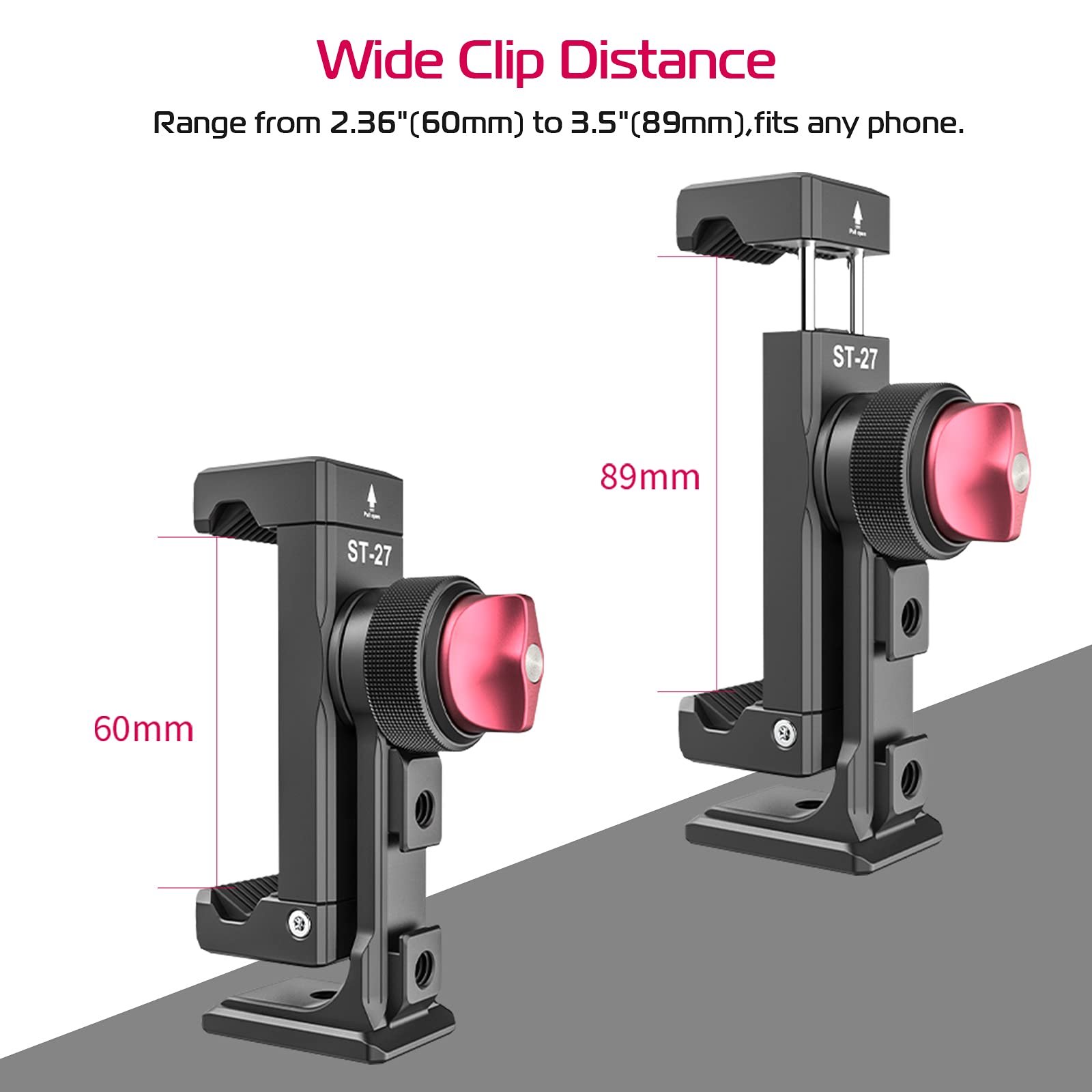 PICTRON texture and tightening knob closeup showing secure rotation control