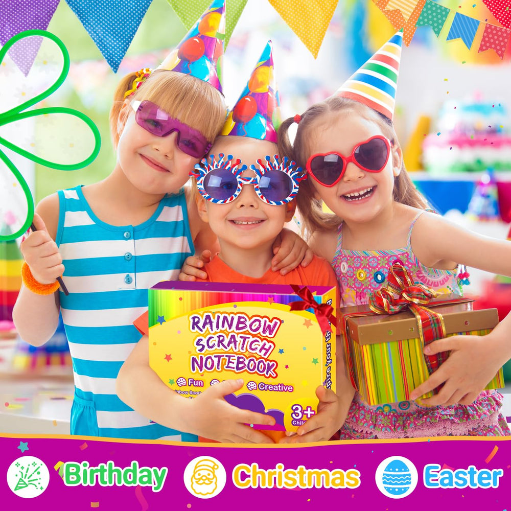 Pigipigi Kids niños usando el kit en fiesta, entretenimiento grupal limpio