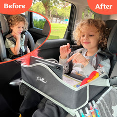 PILLANI tablet pocket with device for hands-free viewing and entertainment
