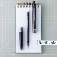 PILOT FriXion Clicker primer plano de la punta 0.7 mm para trazos nítidos
